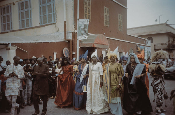 Jazz Festival parade in Saint Louis, Senegal