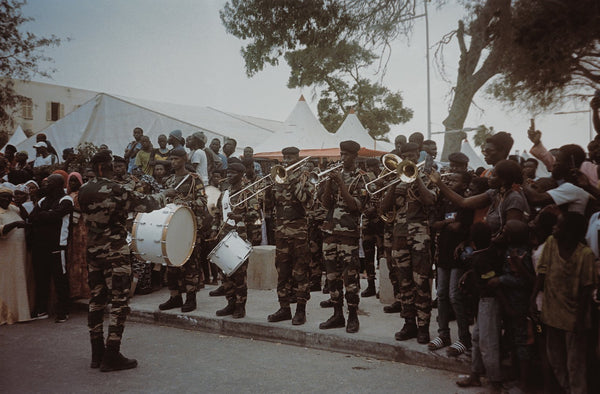 Jazz Festival parade in Saint Louis, Senegal