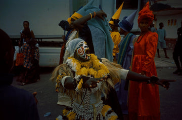 Jazz Festival parade in Saint Louis, Senegal