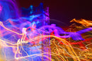 Illuminated Cathedral Tower I-1