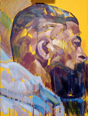 Self-Portrait on Yellow 4.