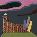 Green Moon # 43. Minimalist Horizons Collection-1