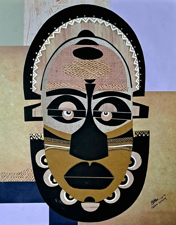 African Mask series ( Adonai )