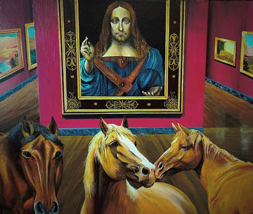 Salvator Mundi's Horses