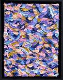 Purple pallete knife painting-1