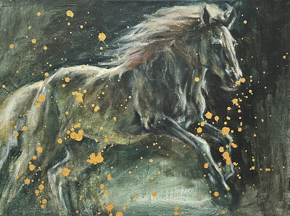 Horse in October