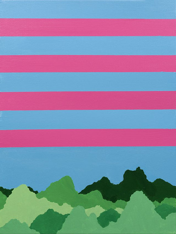Green, Blue and Pink