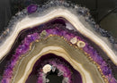 Purple Geode wall art-1