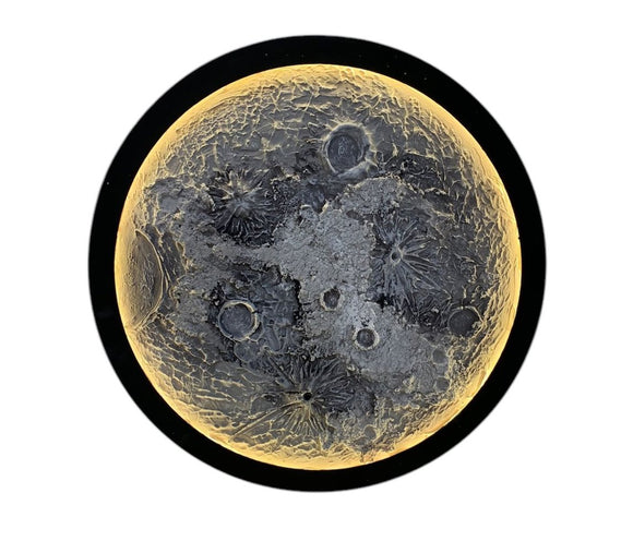 Moon wall art