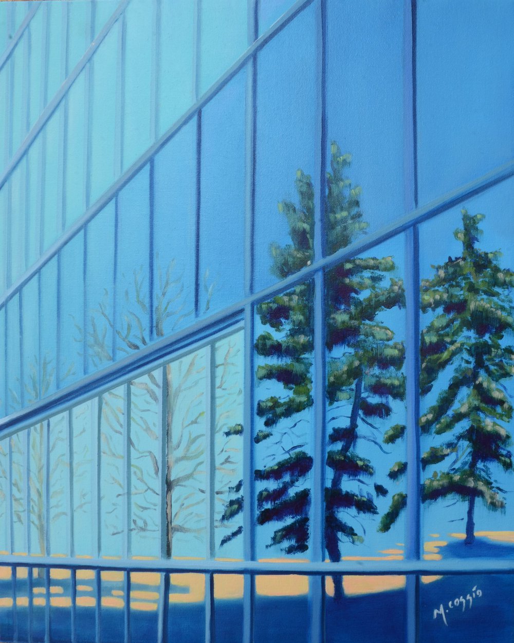 Mirrored Trees | helloart