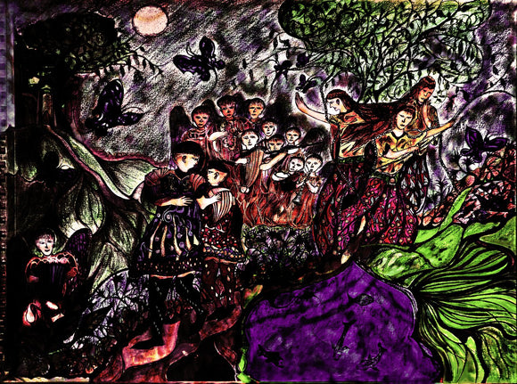 The Moon Butterfly - Aristotle’s Midnight Poem Magnolia