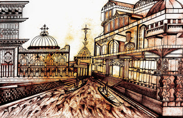 Spirit of Venice (Architecture Modelling Art Construct)