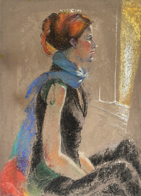 Blue Scarf