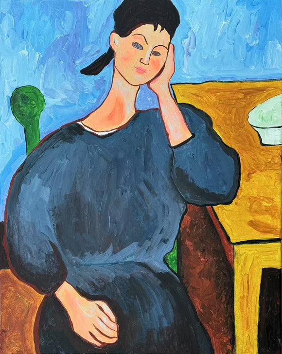 Dreaming in Blue– A Tribute to Modigliani