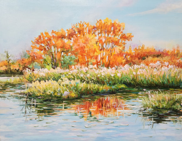 Lake pastels