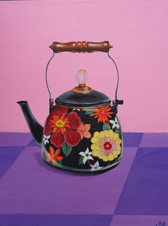 Floral Tea Pot