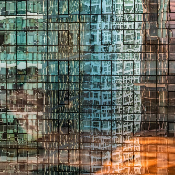 Office Building Reflections, Beijing, China