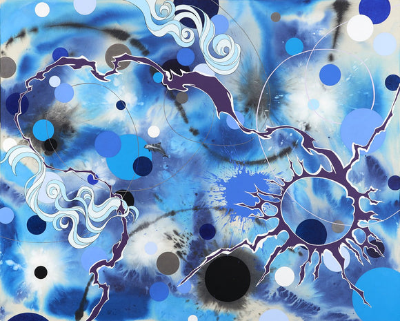 Blue into Black, (vaquita)