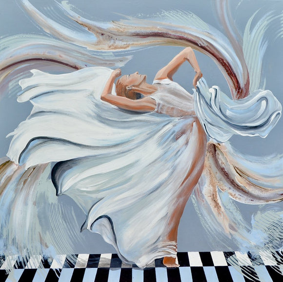Flowing Ethereal Woman