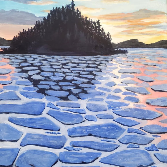 Glaces printanières - Spring Ice