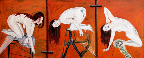 Triptych after Bacon