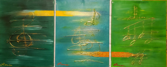 Music, Green, green, green