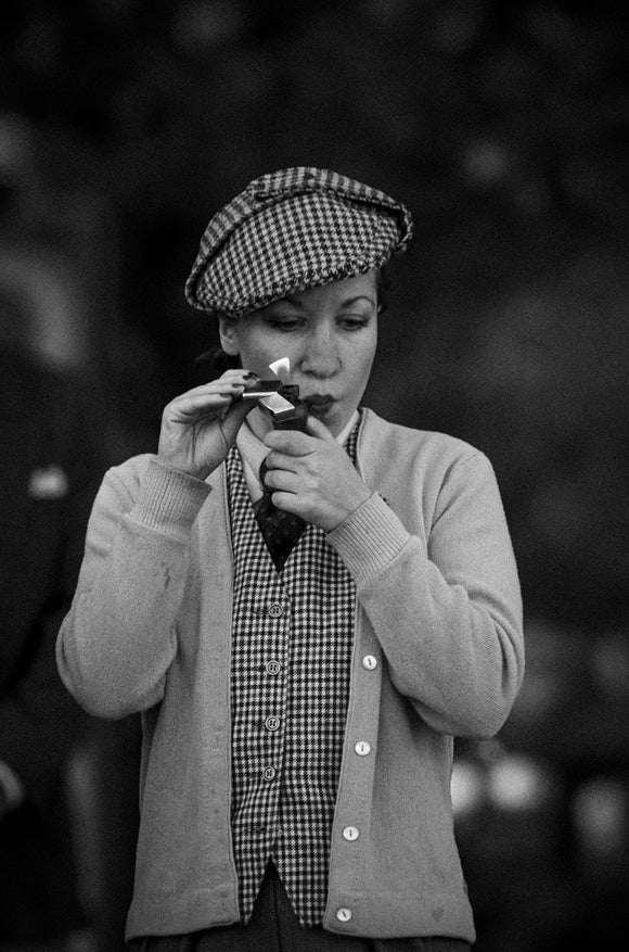 The Pipe Smoker Lady