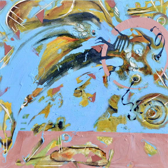 Iridescent, Graphite Dribbles