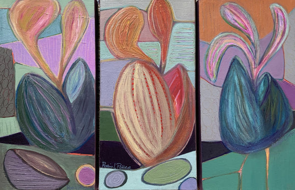 Triptych: Bella Apple Rooted