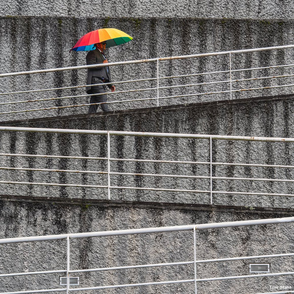 Walking in the Rain, Quito, Ecuador
