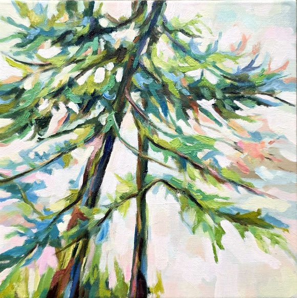 Dancing pines