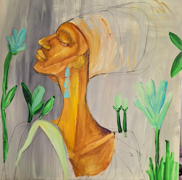 The Goddess Surrenders to Rain
