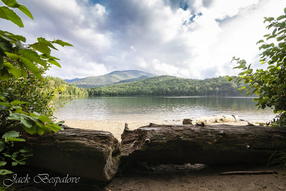Mountain landscape and lake