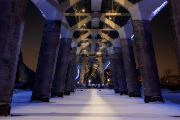 Under the bridge