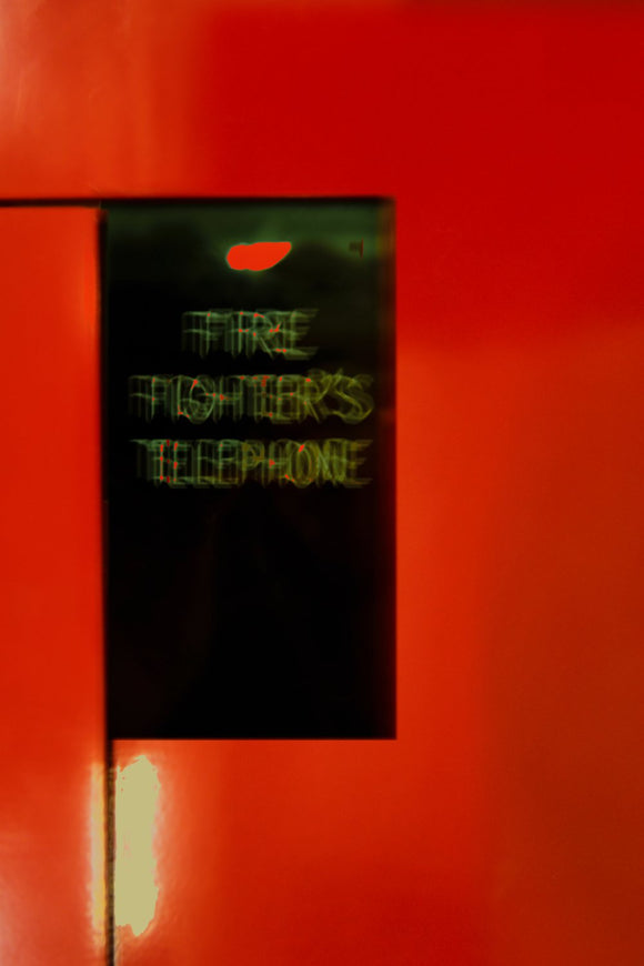 Fire Fighter's Telephone from Parkade Poetry Series