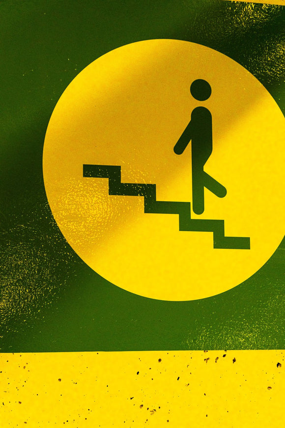 Walking Man from Parkade Poetry Series