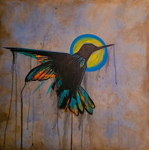 Humming bird "Bee bird" âmow-piyêsis