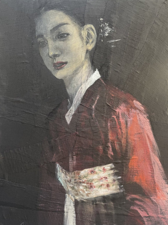 Echo of a Red Hanbok