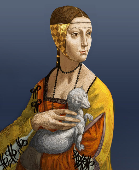 Lady and the Hermeline