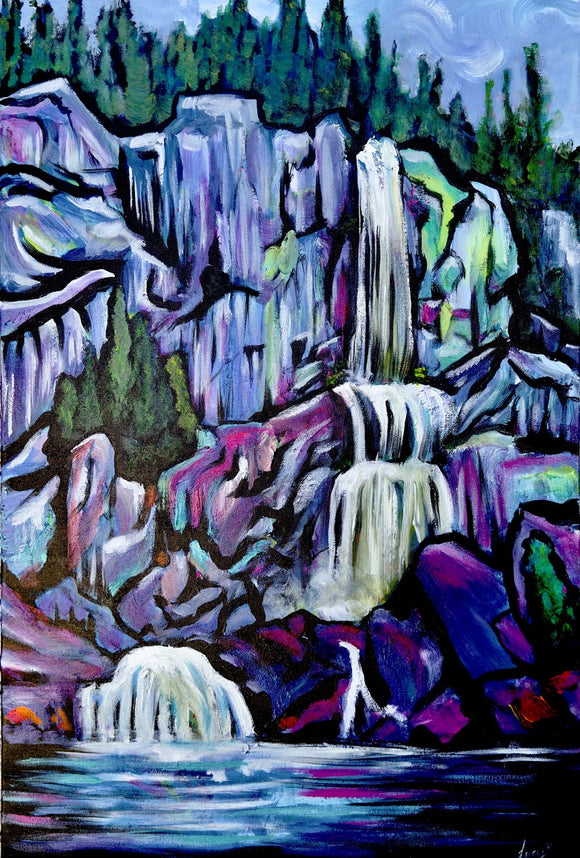 Mountains and Waterfalls