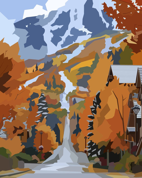 Where Autumn Meets Snow