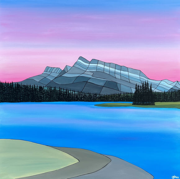 Pink Sky at Two Jack