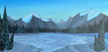 Middle Lake Ice