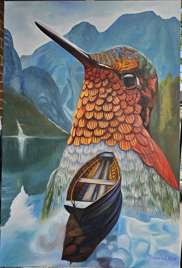 Whispers of the Hummingbird Lake
