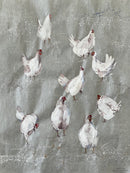 White Hens, White on White-1