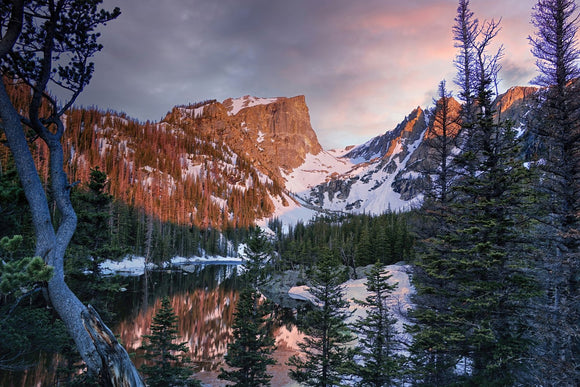 Moody Daybreak at Dream Lake