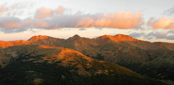 Hello Panoramic Alpine Sunrise Panorama | helloart
