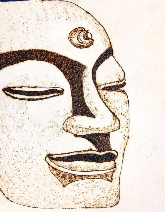 The Buddha in Profile