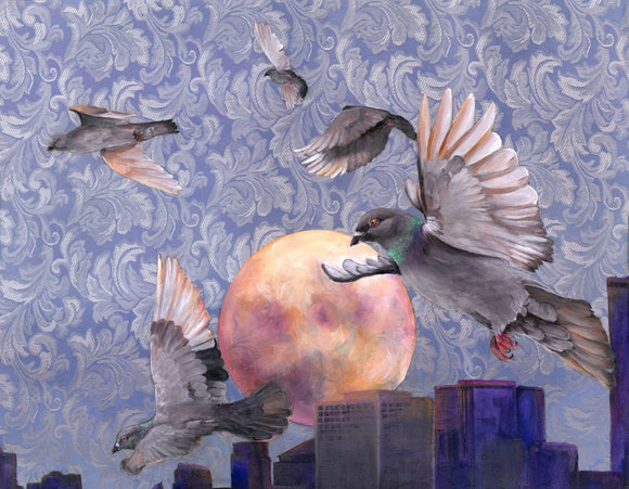 Pigeon Moment