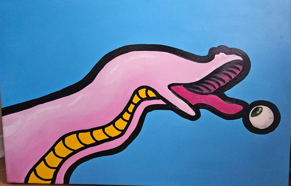 Slug Chasing Eyeball